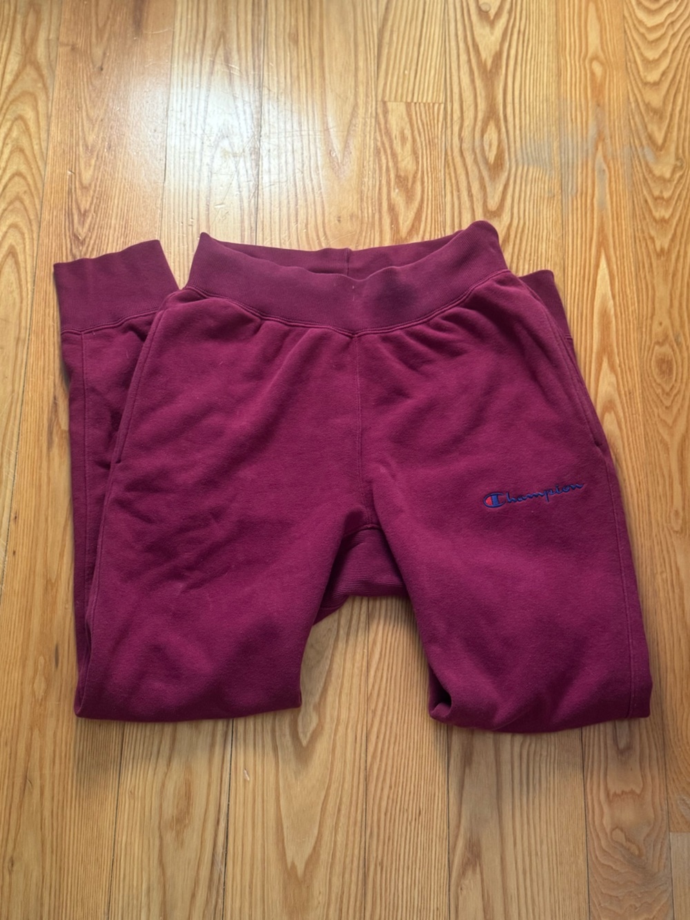 Champion Burgundy Sweatpants maroon Joggers